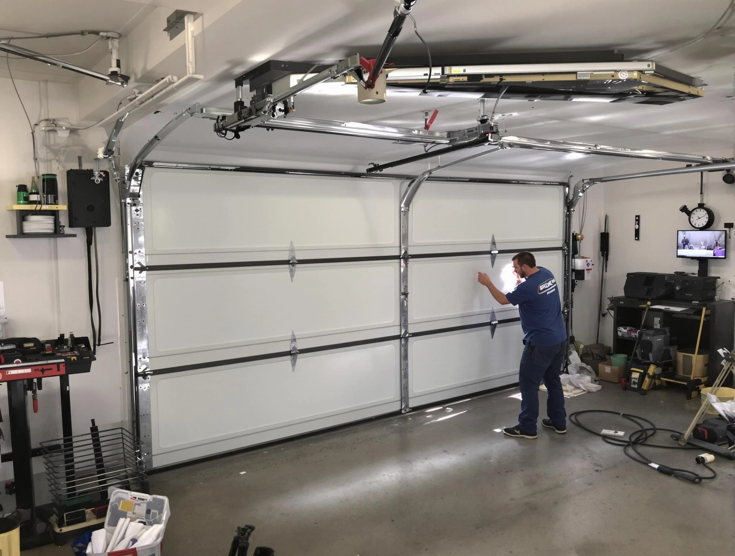 Professional garage door repair service by Millersville Garage Door Repair in Millersville