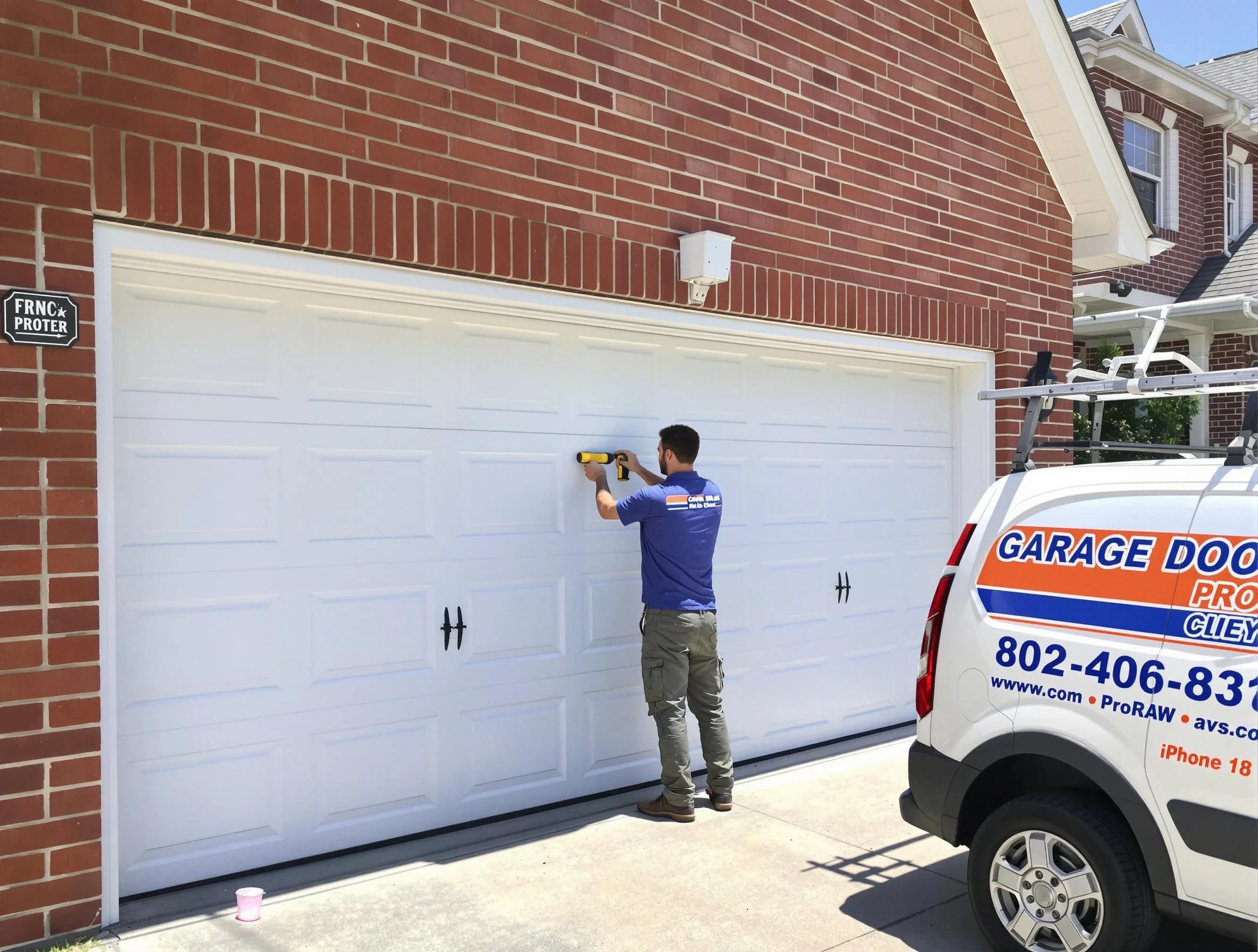 Local garage door repair service by Millersville Garage Door Repair in Millersville