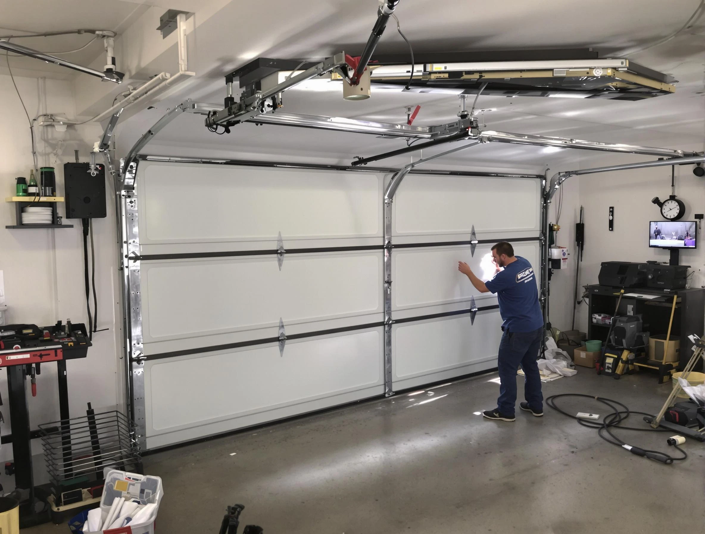 Professional garage door repair service by Millersville Garage Door Repair in Millersville