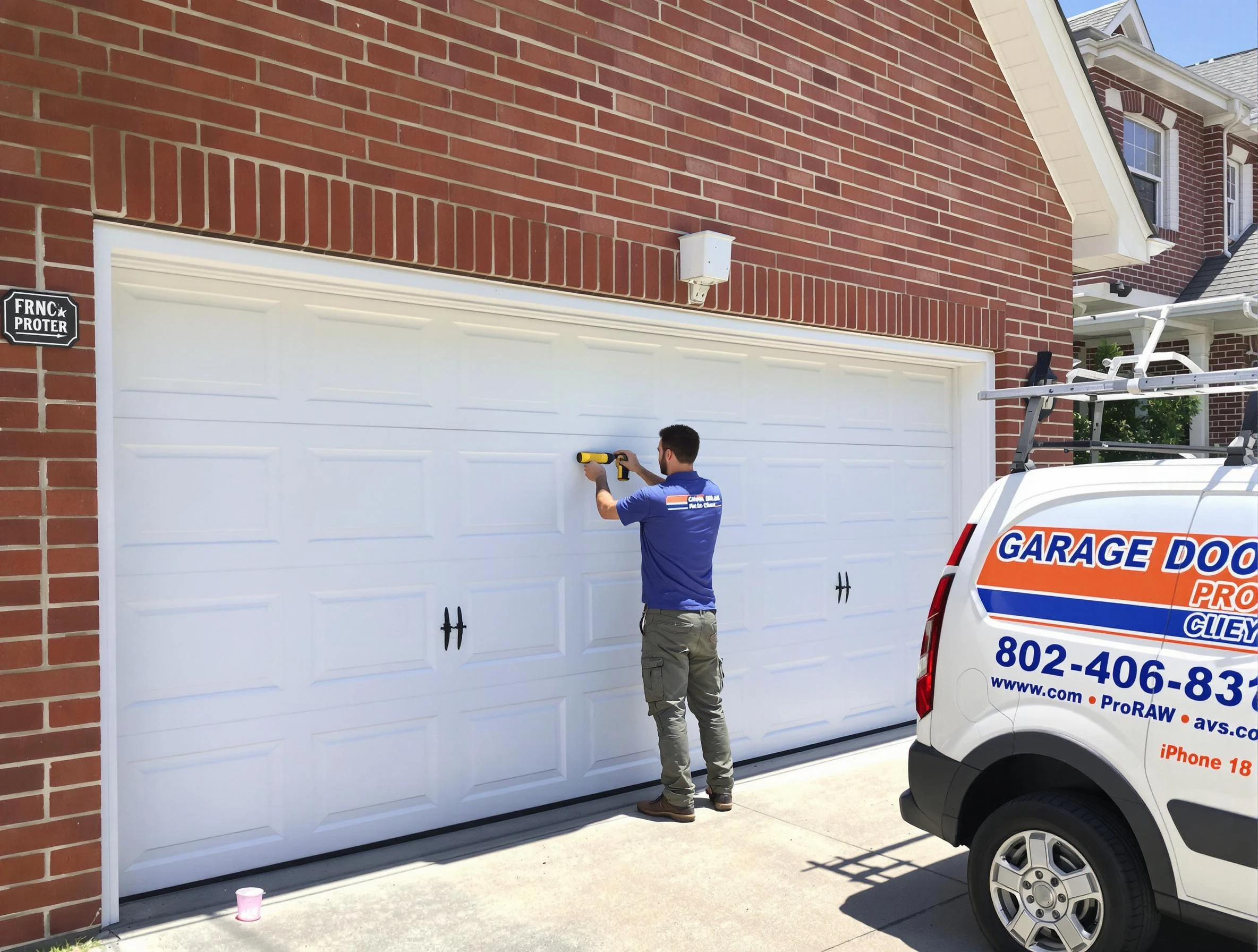 Local garage door repair service by Millersville Garage Door Repair in Millersville